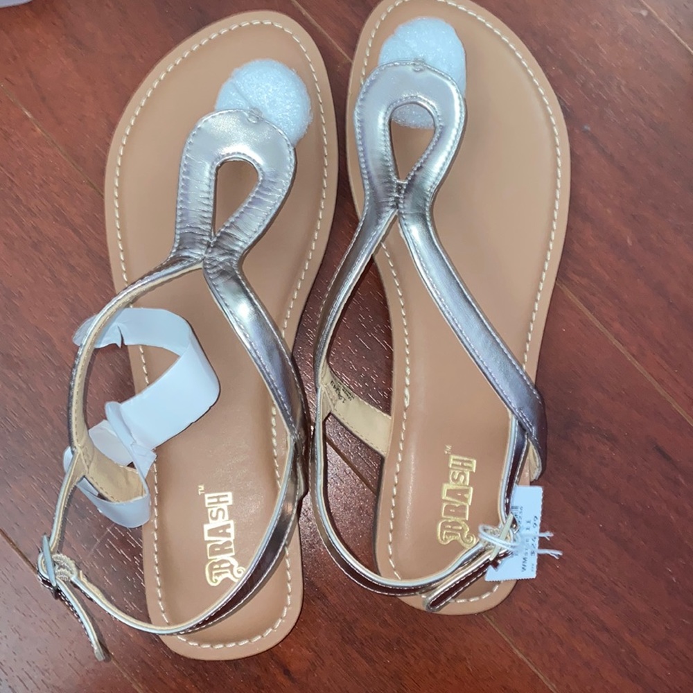 Never worn, brash sandals